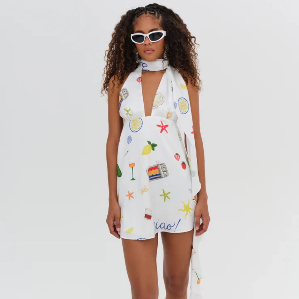 🍋 FOR LOVE & LEMONS CARLA MINI DRESS